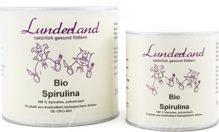 Actual product image Lunderland Organic spirulina (Adult, 6 pcs., 100 g)