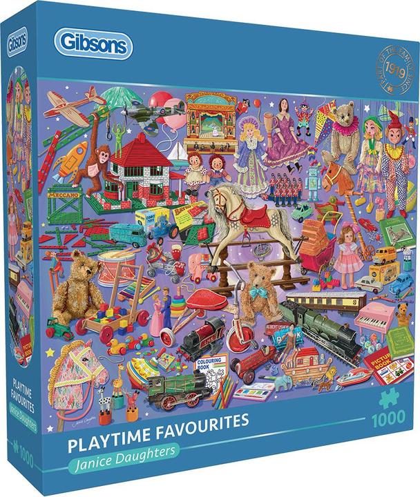Produktbild Gibsons Puzzle 1000 pieces Playtime Favourites (1000 Teile)
