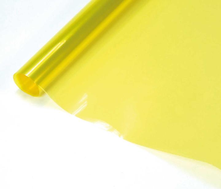 Immagine prodotto Planet-Hobby Pellicola adesiva trasparente giallo limone 2 metri