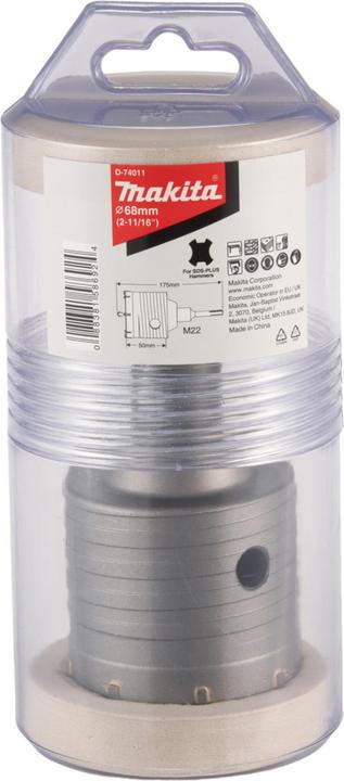 Image du produit Makita Jeu d'embouts pour noyaux creux HM 68mm (68 mm)