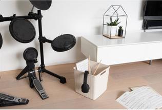 Image du produit Curver Panier Jute Cube 17l (1 x, 27 x 27 x 27 cm)