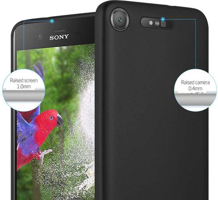Produktbild Cadorabo TPU Matt Metallic Cover (Sony Xperia XZ1)