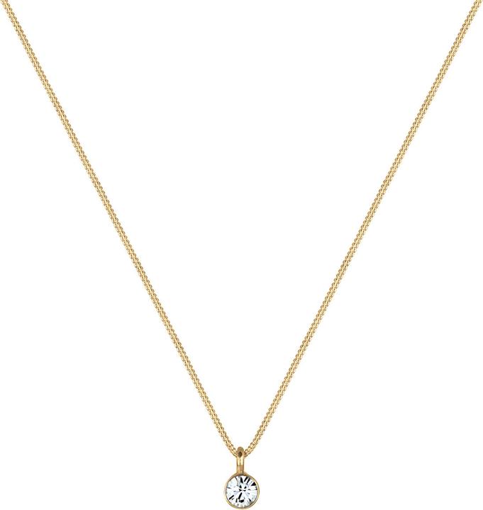 Image du produit Elli avec pendentif en cristal Solitaire (Argent 925, 45 cm)