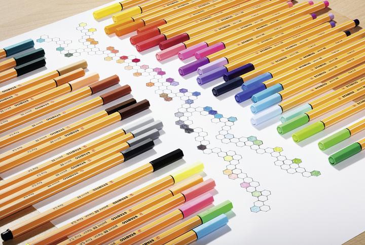 Actual product image STABILO point 88 Fineliner (Papaya, 1 x)