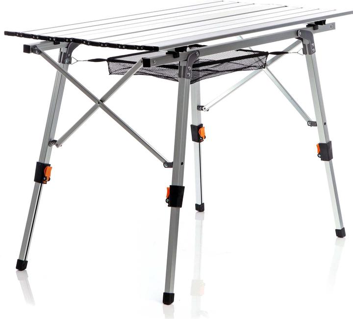 Produktbild Wiltec Faltbarer Campingtisch 90x53 cm Aluminium Klapptisch Falttisch Camping