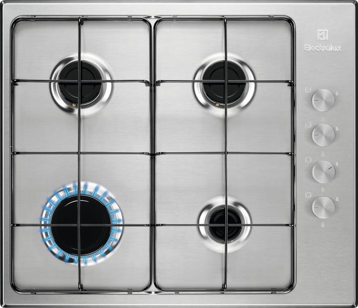 Produktbild Electrolux EGS6404SX Edelstahl-Einbau-Gasherd(e) 4