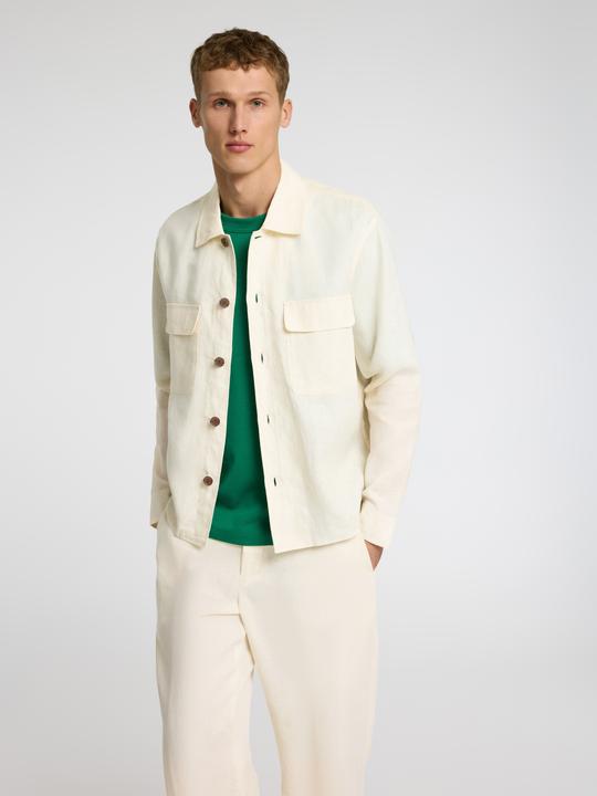 Actual product image Selected Homme 100% linen overshirt (52)