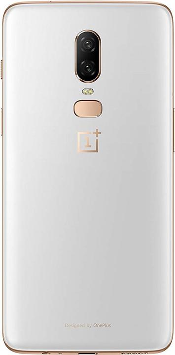 Image du produit OnePlus 6 (128 Go, Silk White, 6.28", Double SIM, 16 Mpx, 4G)