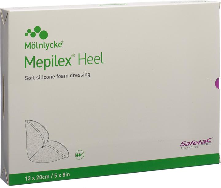 Produktbild Mepilex Heel Schaumverband 13x20cm Silikon (5 x)