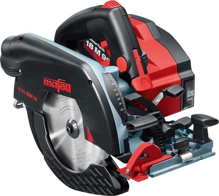 Actual product image Mafell Cordless hand-held circular saw K 55 18M bl