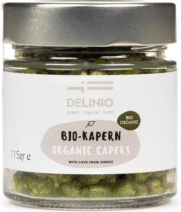 Delinio Bio Kapern, nur in Meersalz, ohne Lake (313 g)