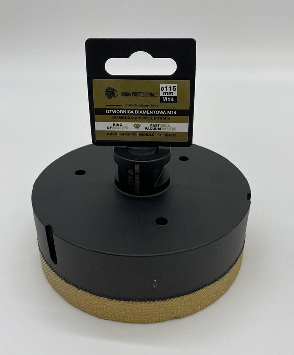 Produktbild No Name DIAMANTBOHRER M14 115mm TROCKENBOHREN /Indian Professional (115 mm)