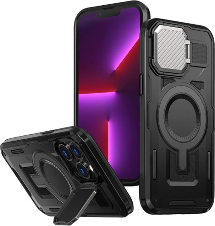 Actual product image Techsuit - CamVault MagSafe - iPhone 13 Pro - Black (Apple iPhone 13 Pro)