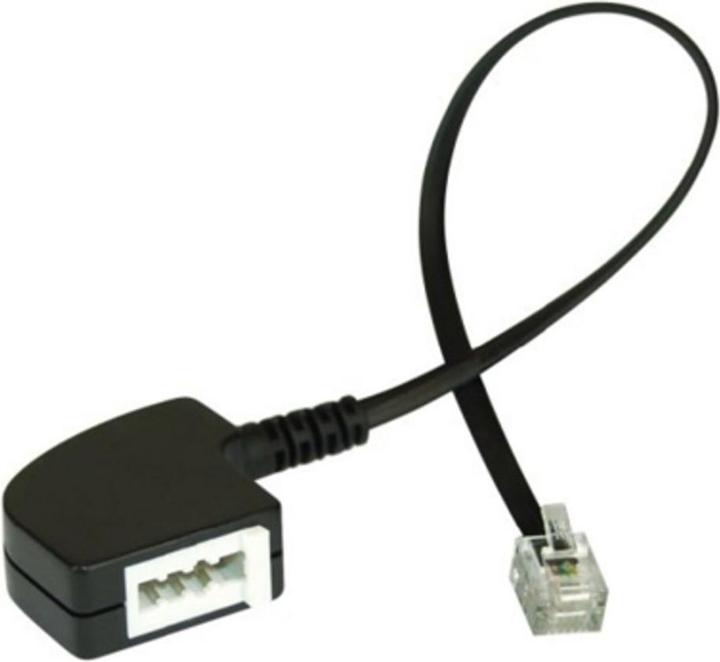 Produktbild Dönges Telefonadapter RJ11-Stecker/TAE-F-Buchse
