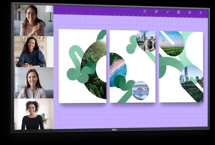 Actual product image Dell P5524Q - 4K-Konferenzraummonitor (3840 x 2160 Pixels, 55")