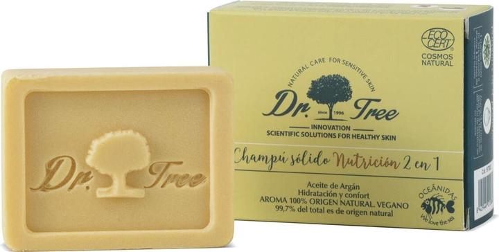 Image du produit Dr. Tree Shampooing nourrissant solide 2 en 1 75g (Shampoing solide)