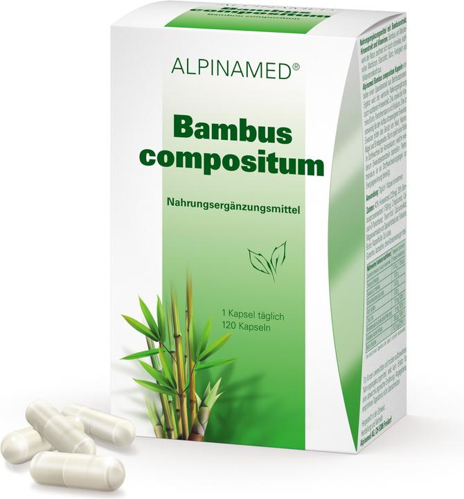 Produktbild Alpinamed Bambus Compositum (120 Stück, Kapseln, 112 g)