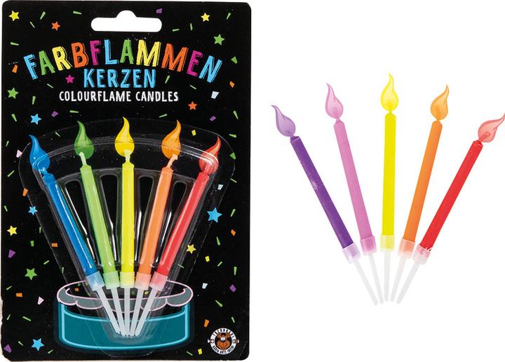 Actual product image Trendhaus Color flames Birthday Fun (5 x)