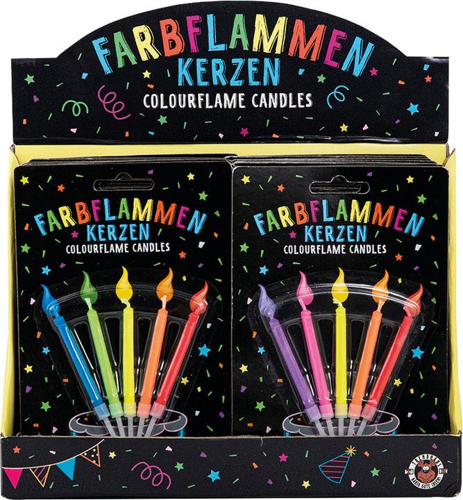 Actual product image Trendhaus Color flames Birthday Fun (5 x)
