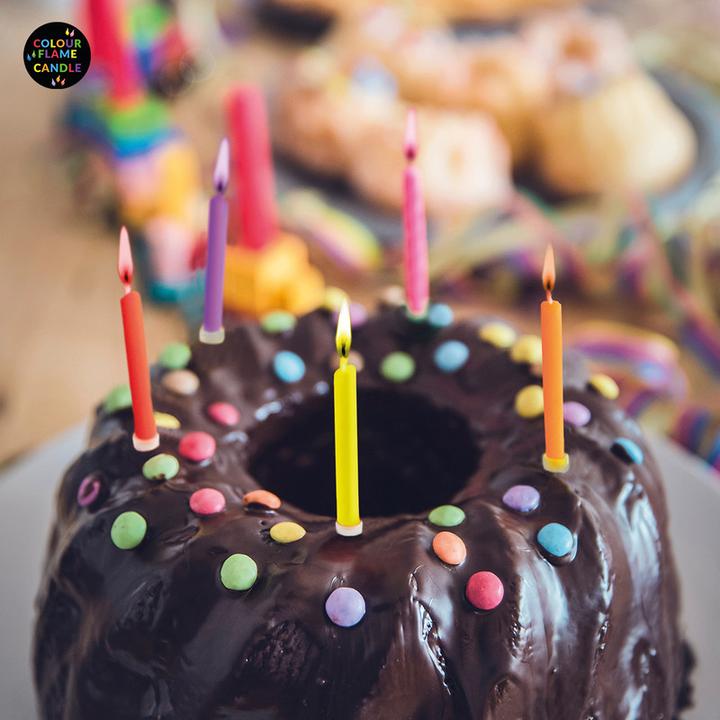 Actual product image Trendhaus Color flames Birthday Fun (5 x)