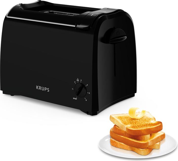 Actual product image Krups KH1518 Pro Aroma 2-Disc Black (EU plug)