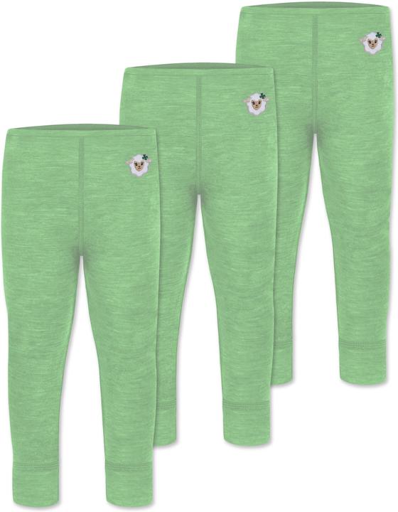 Produktbild Normani 3er Pack Baby Merino Lange Unterhose „Tutira" - 9505 (74)