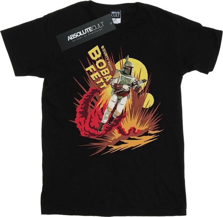 Image du produit Star Wars - T-shirt BOBA FETT ROCKET POWERED - Homme (XXL)