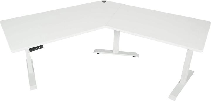 Produktbild Swisshandel24 Schreibtisch, Computertisch, 120° elektrisch höhenverstellbar weiss, weiss