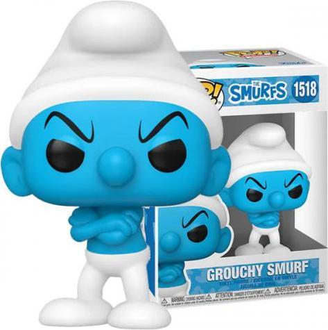 Image du produit Funko Les Schtroumpfs POP! TV Figurine vinyle Grouchy Smurf 9 cm