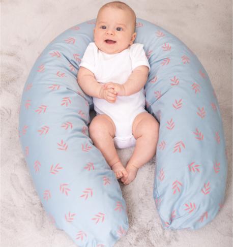 Image du produit Zewi Coussin d'allaitement en coton (190 cm)