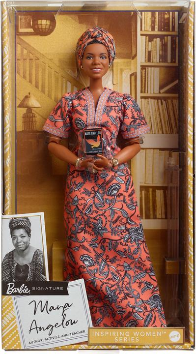 Actual product image Barbie Maya Angelou Inspiring Women™ Doll