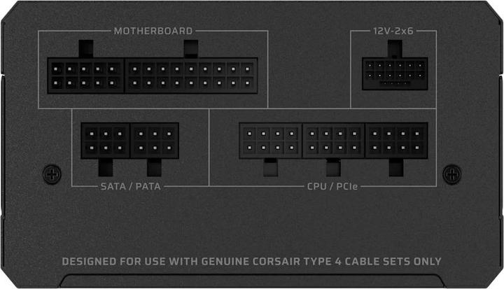 Actual product image Corsair 750W GOLD FULLY MODULAR RM750E (750 W)