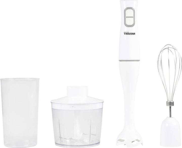 Image du produit Tristar MX-4851 Mixeur plongeant 350 W avec accessoire hachoir et fouet