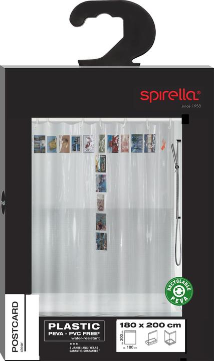 Produktbild spirella Postcard (180 x 200 cm)