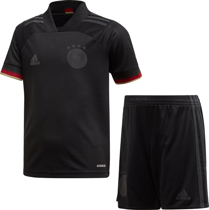 Actual product image adidas DFB Mini Kit away kit EM 2020/2021 (size: 104, black) (104)