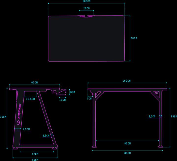 Actual product image Ultradesk Enter V2
