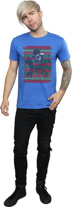 Produktbild Absolute Cult Christmas Fair Isle TShirt (XXL)