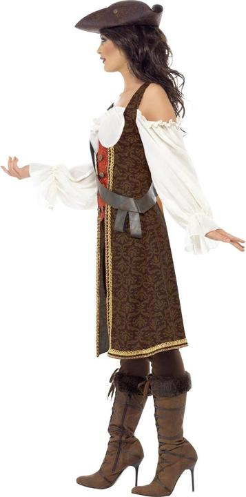 Actual product image Smiffys Womens/Ladies Wench High Seas Pirate Costume Set (S)