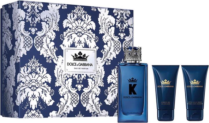 Produktbild Dolce & Gabbana Trio Set Eau de Parfum 100 / After Shave Balm 50 / Shower Gel (Eau de Parfum, 4182 ml)