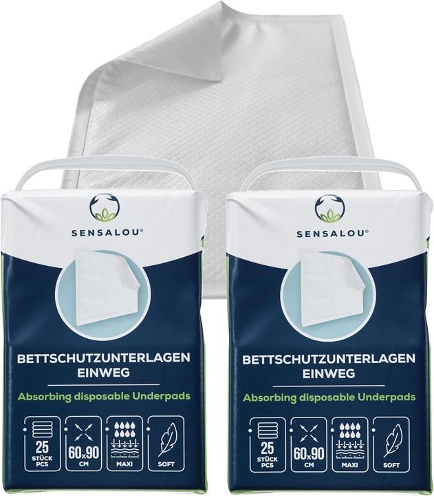 Produktbild Sensalou Einweg-Bettschutzunterlagen (100 Stück) (100 x)