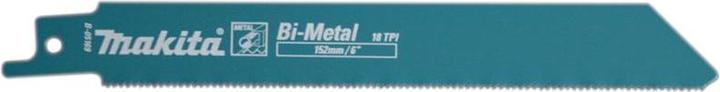 Produktbild Makita B-43175 Straight saw blades BIM 225x1,1mm (14 + 18tpi), 5pcs, for metal 3-8mm, for pipes <175mm