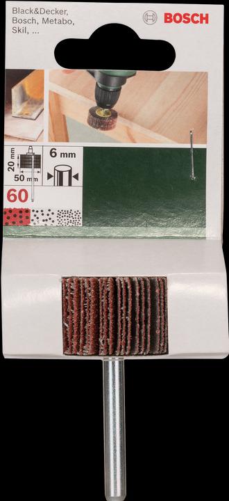 Actual product image Bosch Zubehör Lamellar grinder for drilling machines, 50 mm (60)