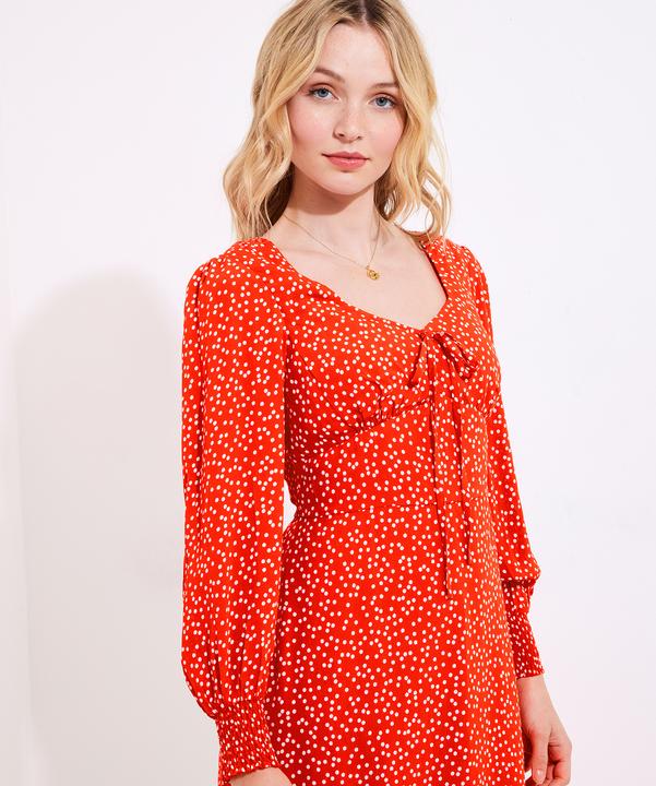 Produktbild Joe Browns Spotted Tie Neck Mini Dress (34)