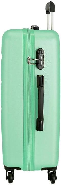Immagine prodotto Roll Road 3er-Kofferset (91 l, Bagaglio a mano (fino a 50 litri), M (50 - 90l), L (90 - 115l))