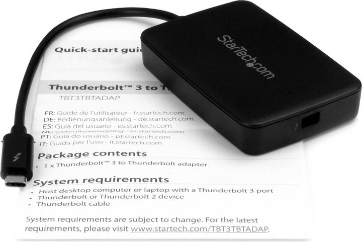 Image du produit StarTech Thunderbolt 3 vers (Thunderbolt, 28 cm)