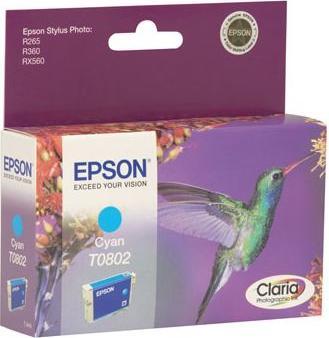 Actual product image Epson T0802 Claria Photographic (C)
