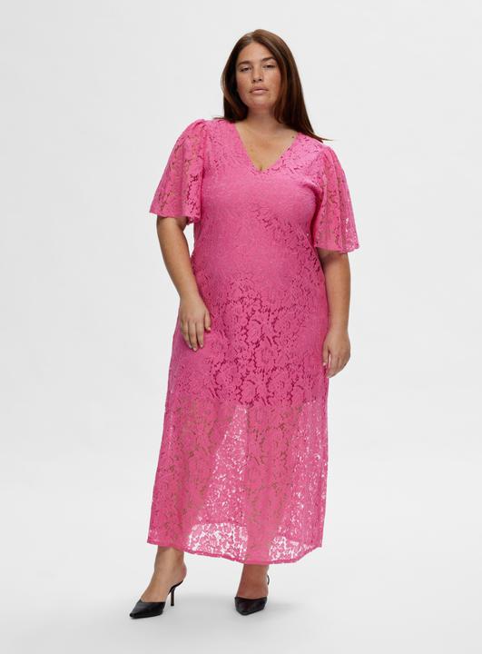 Produktbild Selected Femme Geblümtes Spitzen Midikleid (L)