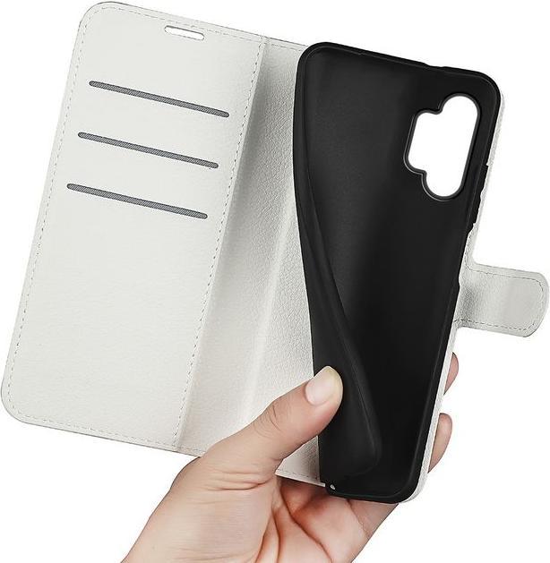 Actual product image MU Classic Litchi Leather Bookcover Series (Samsung Galaxy A13)