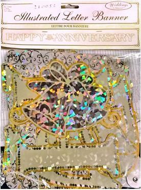 Immagine prodotto Amscan Lettera Anniversario Banner