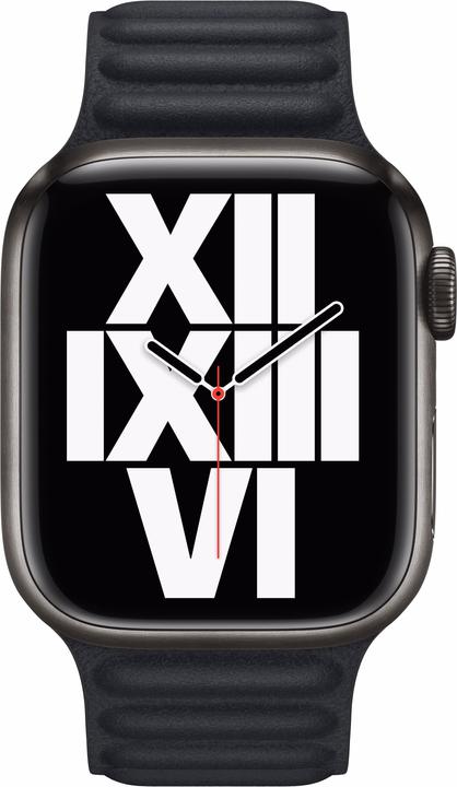 Image du produit Apple Lien en cuir (41 mm, Cuir Grenade, Apple Watch Series 7, Apple Watch Series 8, Apple Watch Series 9)